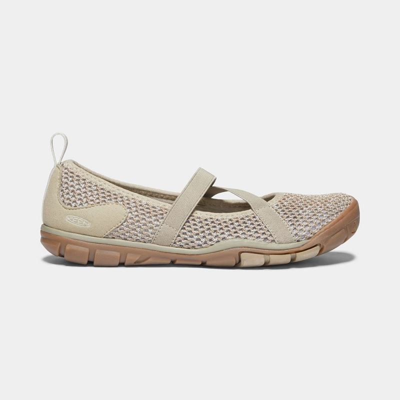 Cheap Keen Hush Knit Womens Mary Jane Shoes Beige NZ (2908-KAOVT)